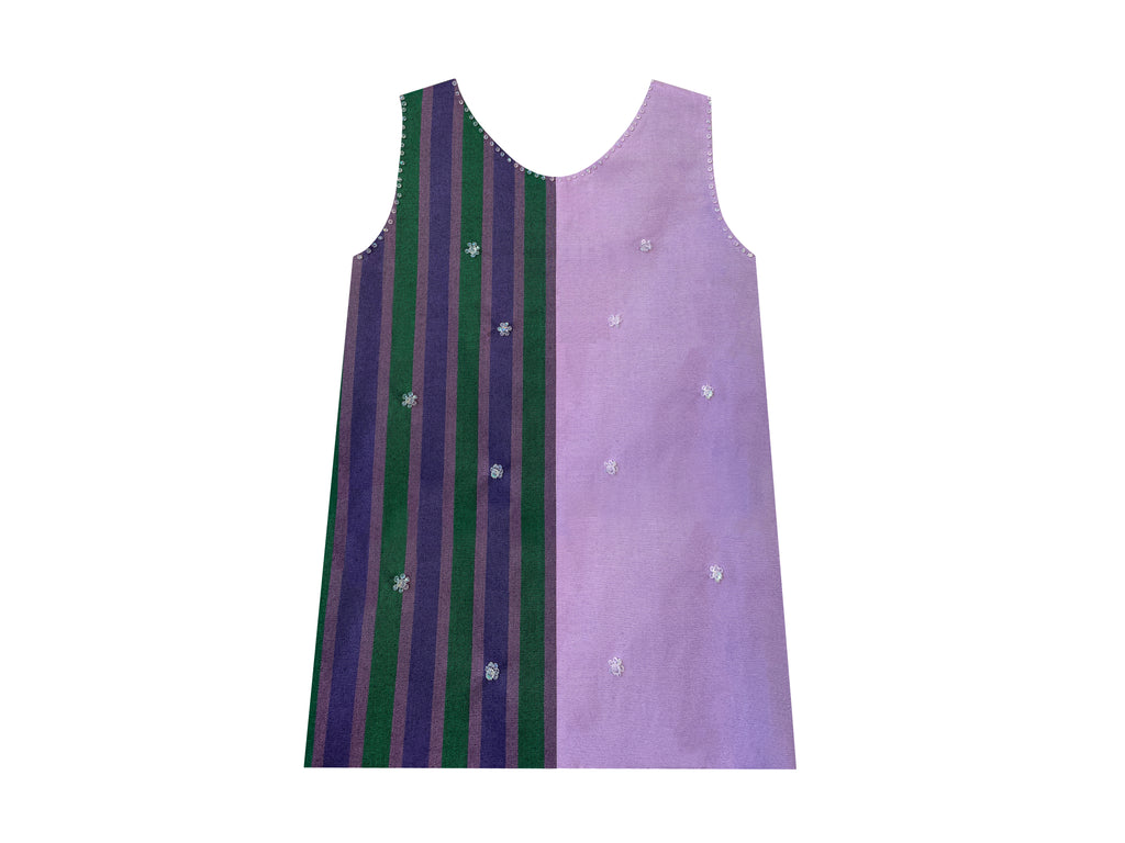 EGGPLANT MINI DRESS
