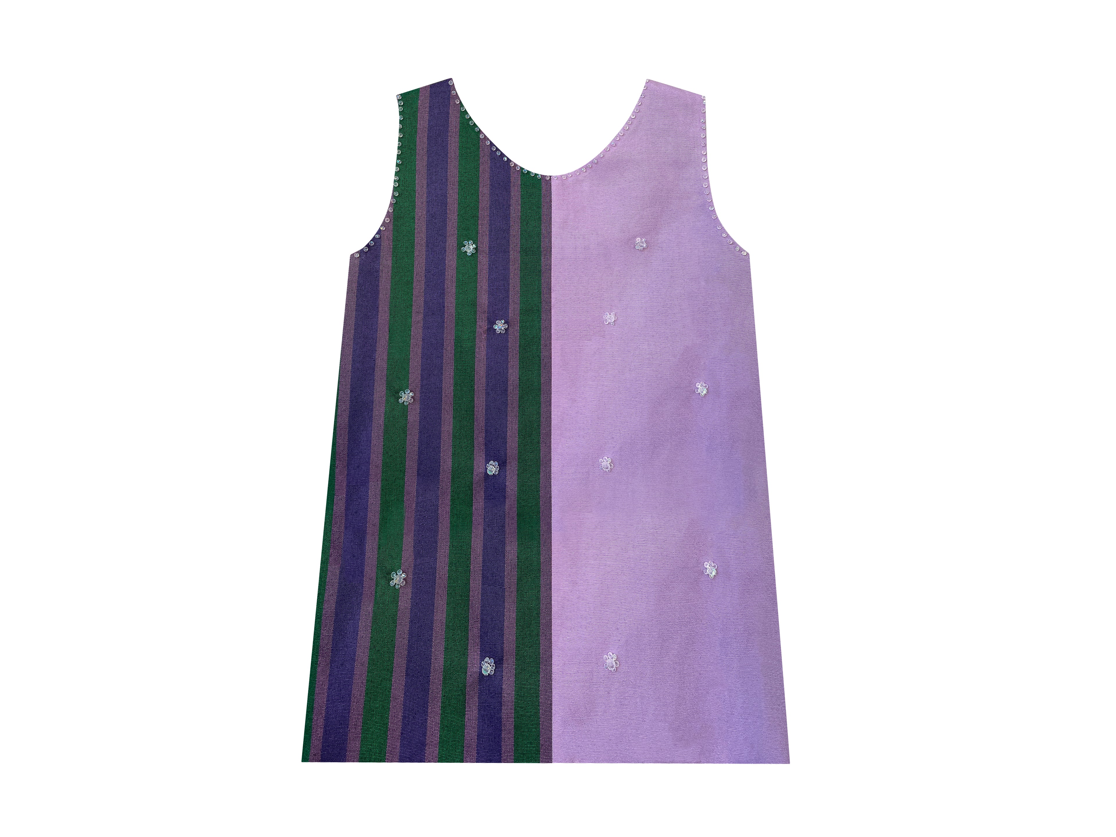 EGGPLANT MINI DRESS