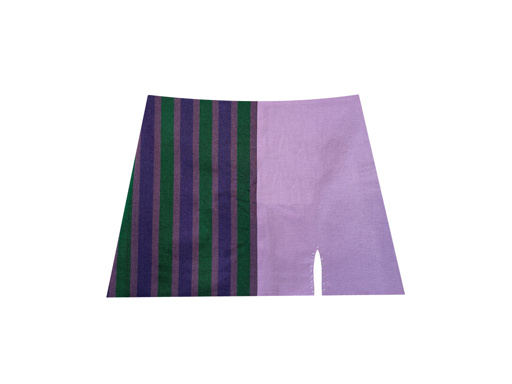 EGGPLANT SKIRT