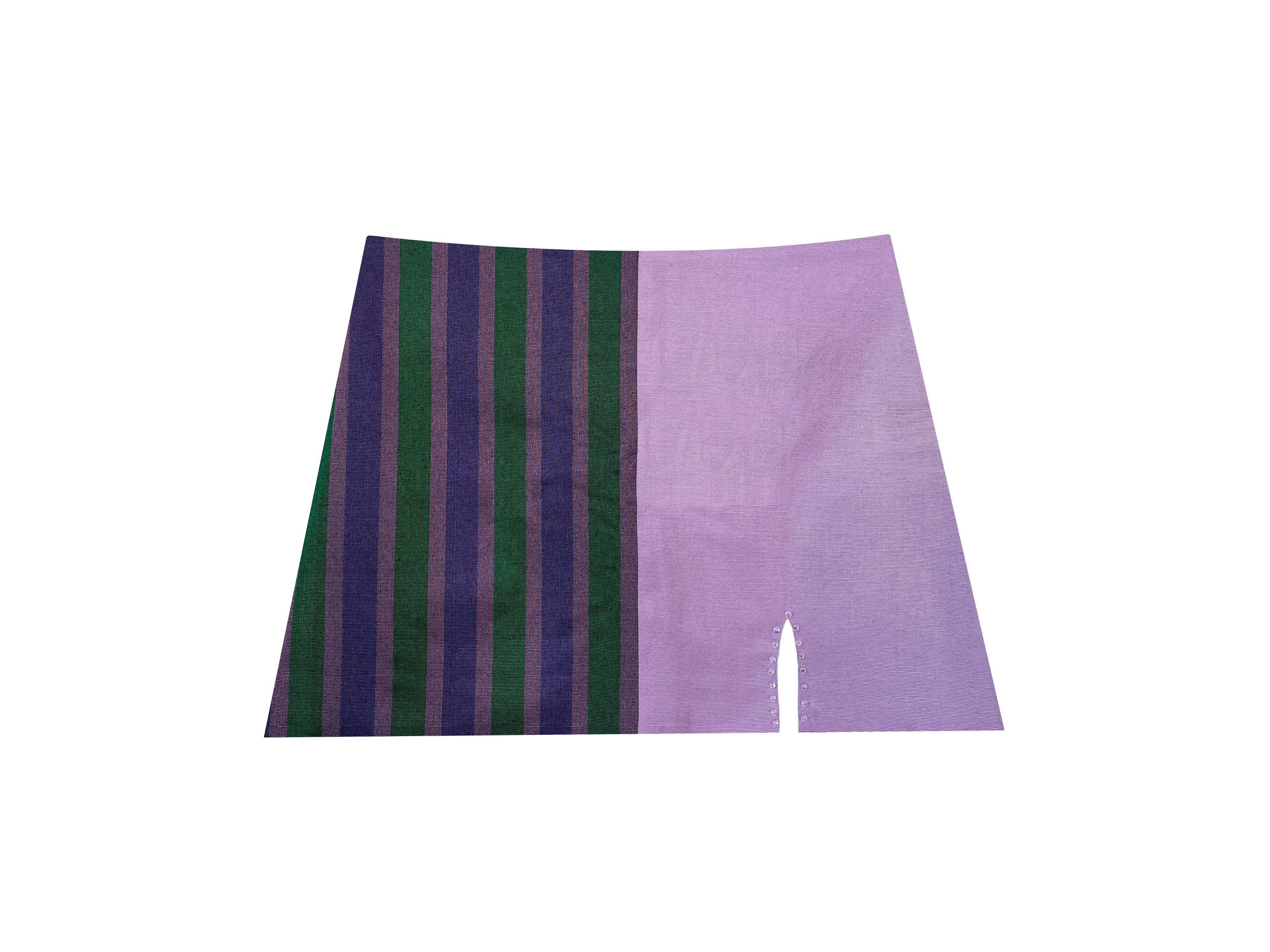 EGGPLANT SKIRT