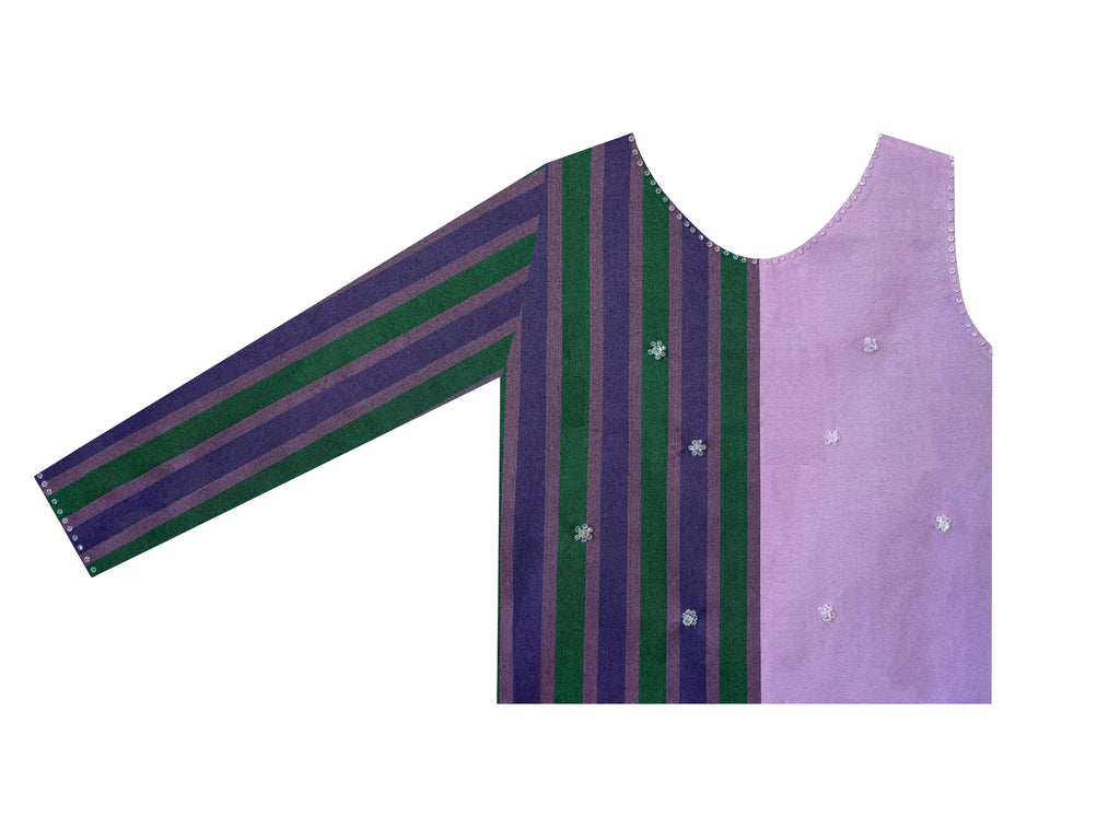 EGGPLANT ASYMMETRIC TOP