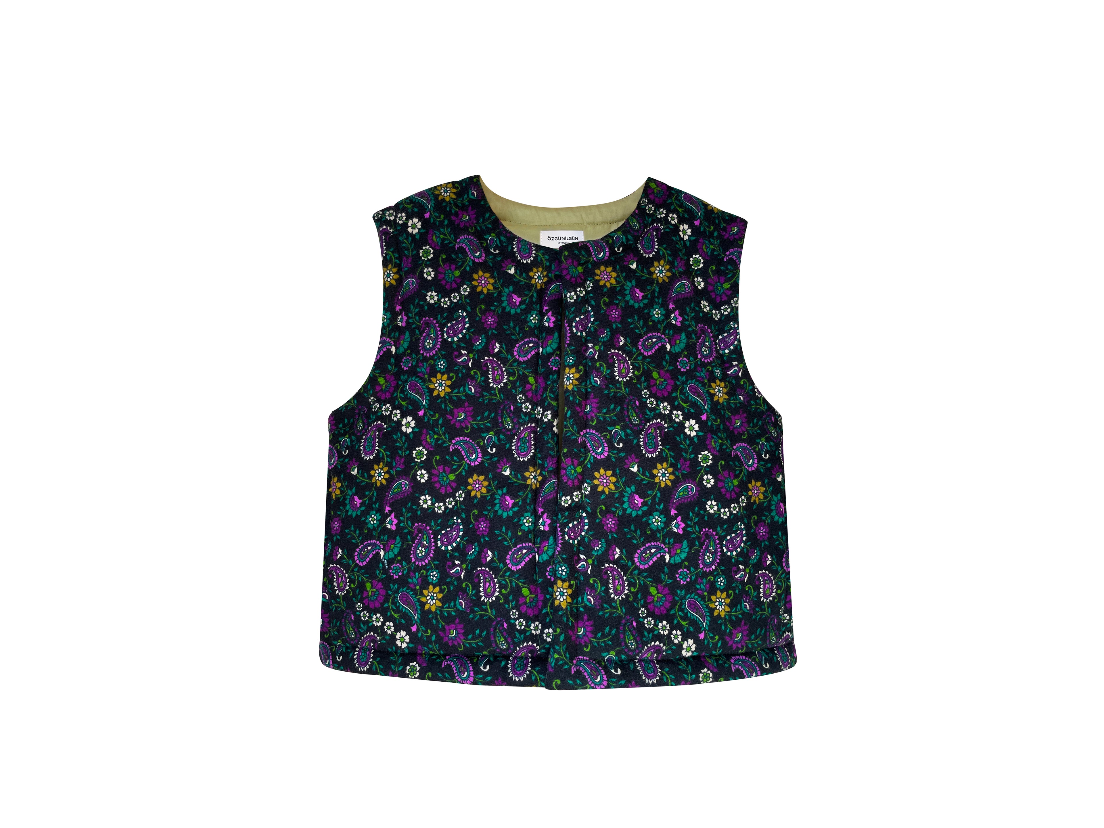 EGGPLANT WAISTCOAT