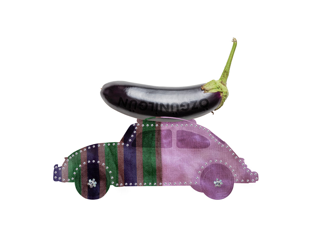 EGGPLANT SKIRT