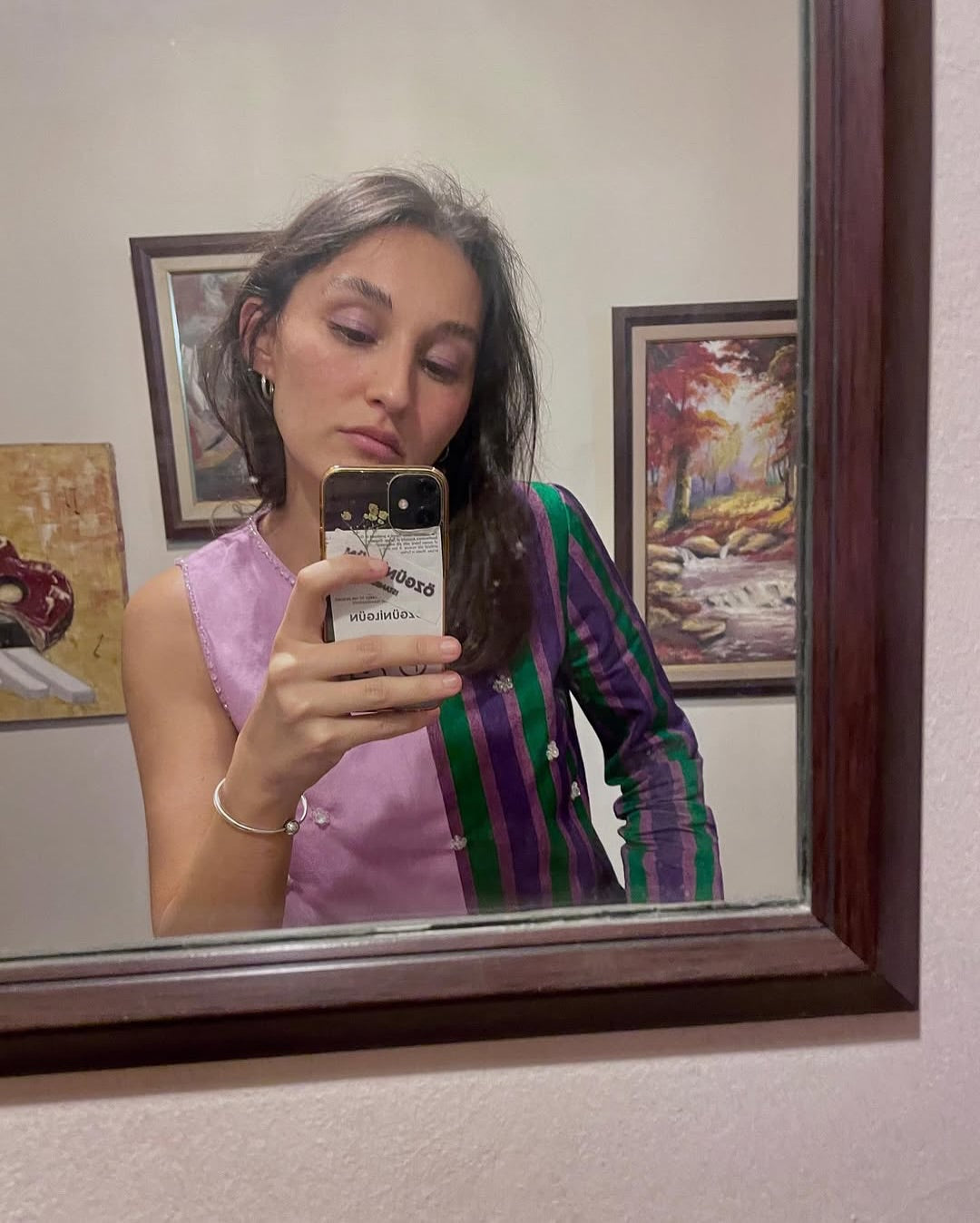 EGGPLANT ASYMMETRIC TOP